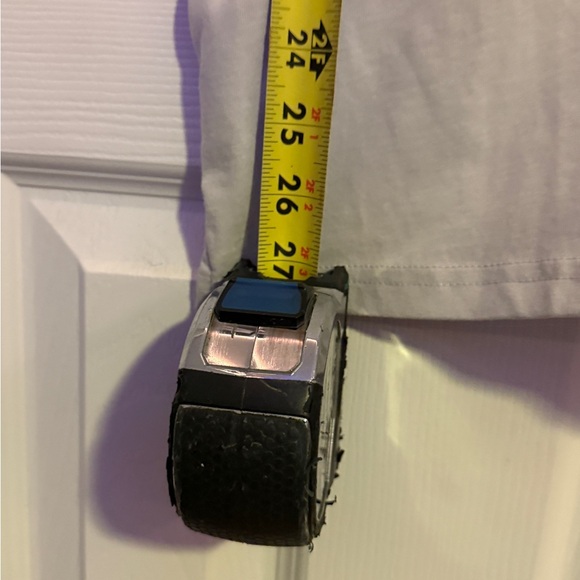 GAP Men's Light Gray Short Sleeve Henley - Picture 5 of 6